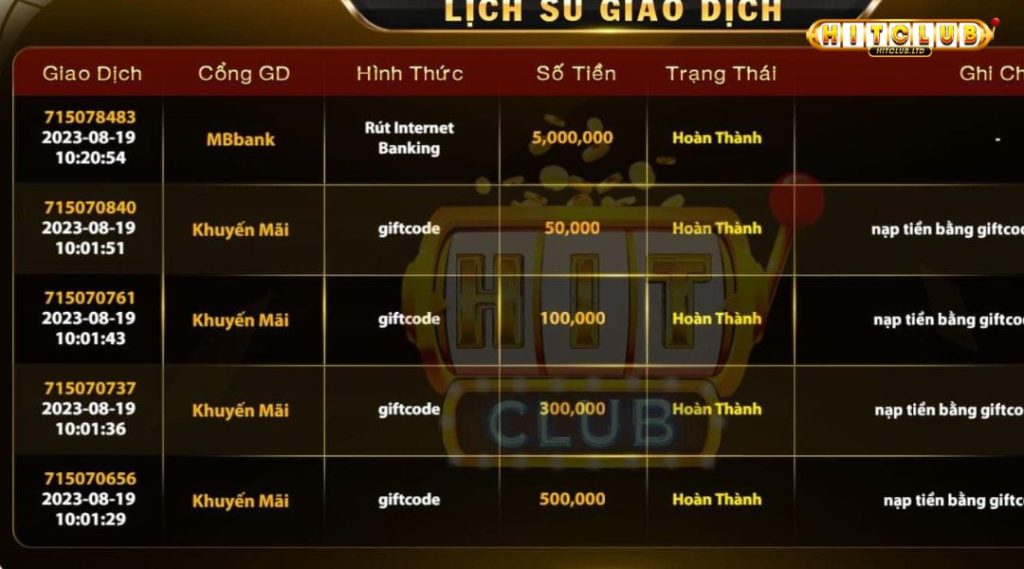 Cách nhận 50k Hitclub